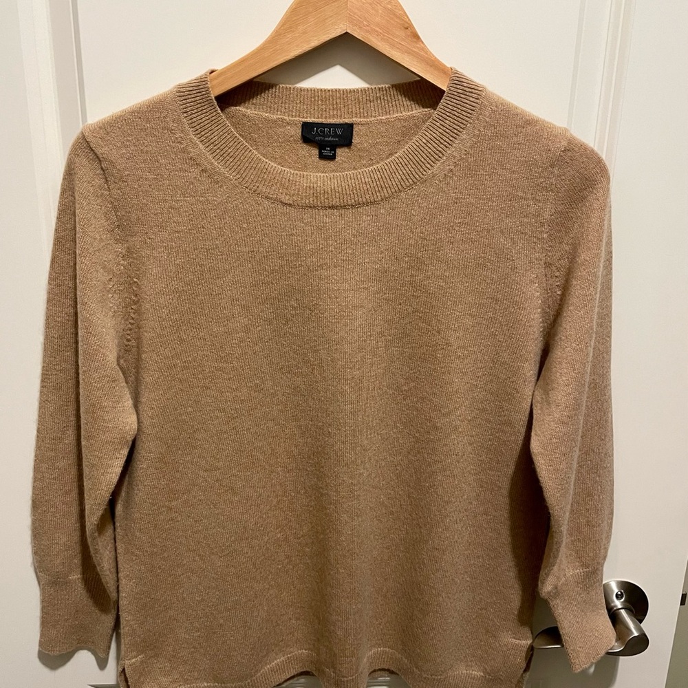 J. Crew cashmere classic-fit crewneck